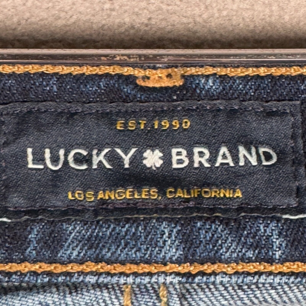 Lucky Brand Jeans Mens 40x32 Blue 410 Athletic Slim‎ Straight Medium Wash Denim - Picture 12 of 16